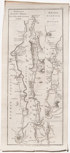 The Road from Berwick to Hawick (and forward to Carlisle)